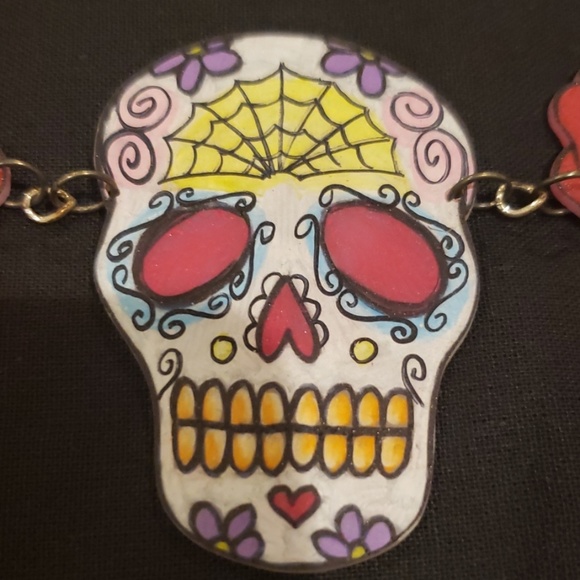 Dia de Los Muertos necklace - Picture 3 of 7